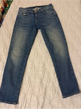 J Brand Skinny Jeans Size 25 Mid Rise Medium Wash‎ Stretch Denim